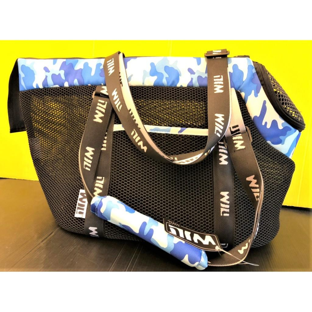 ✨四寶的店✨附發票~RB-04 迷彩➤黑網➤三色 WILL 設計+寵物 極輕超透氣外出包可肩揹/大斜揹 犬 狗 貓-細節圖2