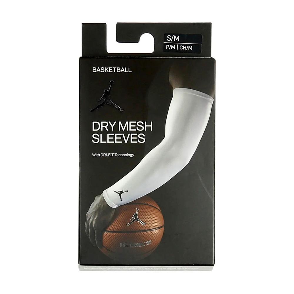 NIKE JORDAN DRI-FIT 臂套 雙入裝 健身 訓練 戶外 運動 透氣 舒適 吸濕 排汗 乾爽 彈性 黑 白-細節圖8