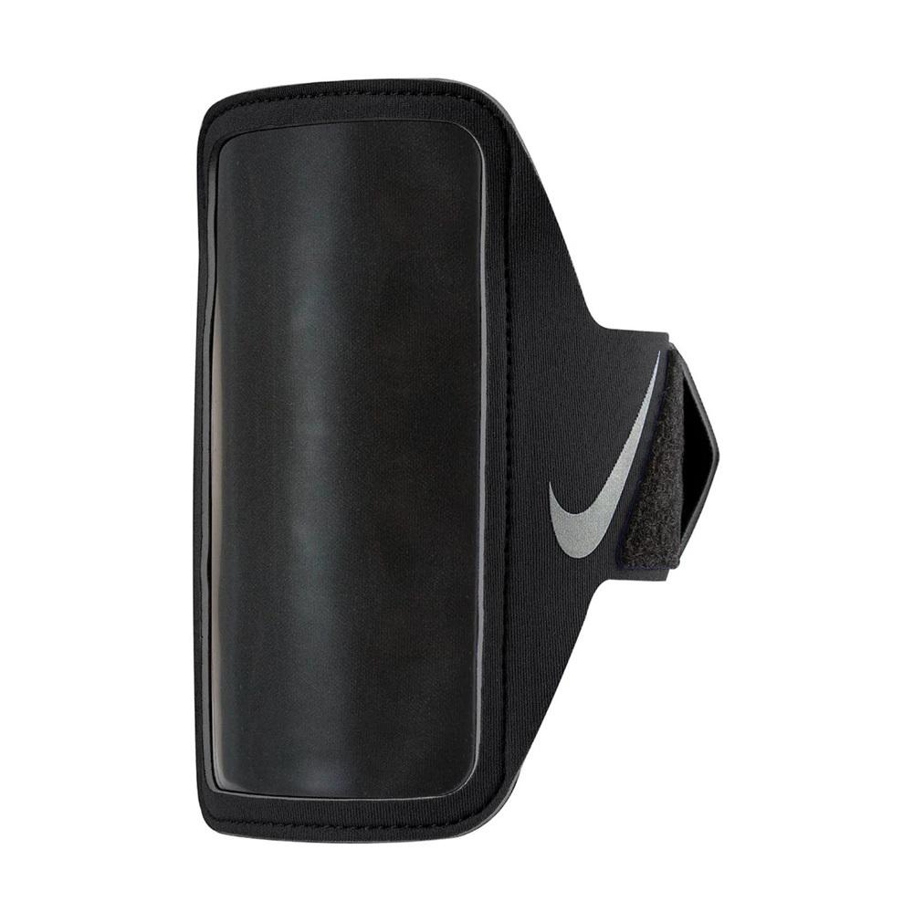 NIKE 輕便手機臂套 PLUS 手機臂包 觸控手機包 運動手機包 臂套包 運動 跑步 可調式 輕量 螢幕觸控 黑 灰-細節圖2