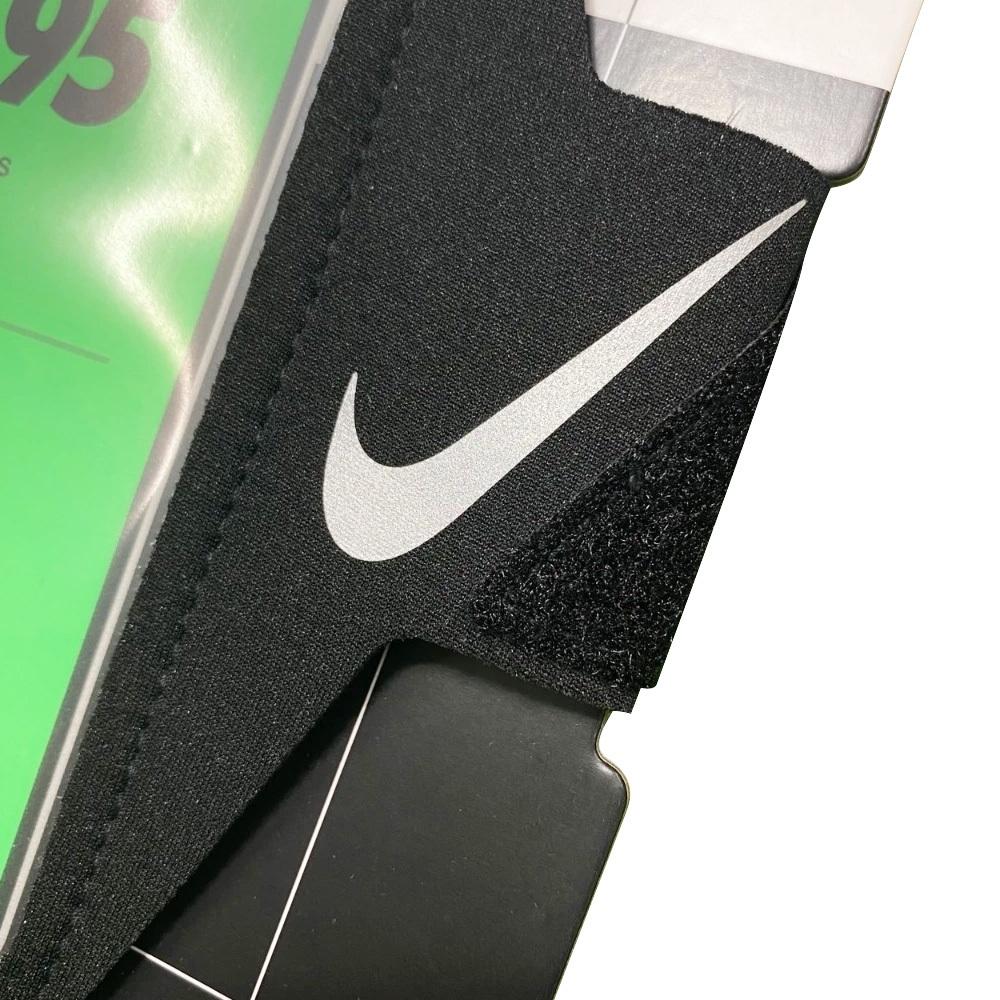 NIKE 輕便手機臂套 PLUS 手機臂包 觸控手機包 運動手機包 臂套包 運動 跑步 可調式 輕量 螢幕觸控 黑 灰-細節圖6