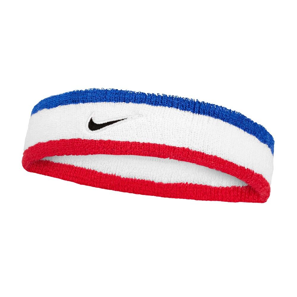 NIKE SWOOSH CLASSIC 頭帶 運動頭帶 止汗髮帶 毛巾布料 吸濕 排汗 乾爽 多色 淺藍 藍白紅 粉-細節圖4