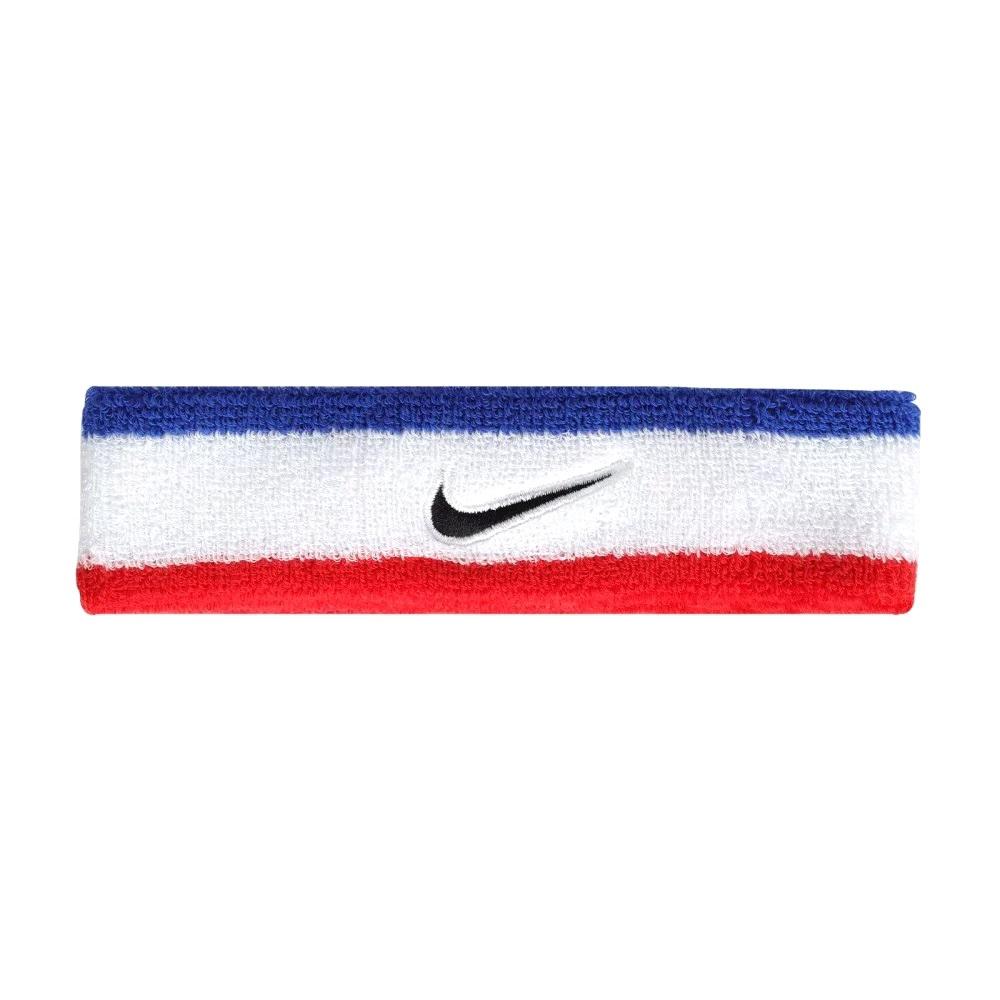 NIKE SWOOSH CLASSIC 頭帶 運動頭帶 止汗髮帶 毛巾布料 吸濕 排汗 乾爽 多色 淺藍 藍白紅 粉-細節圖5
