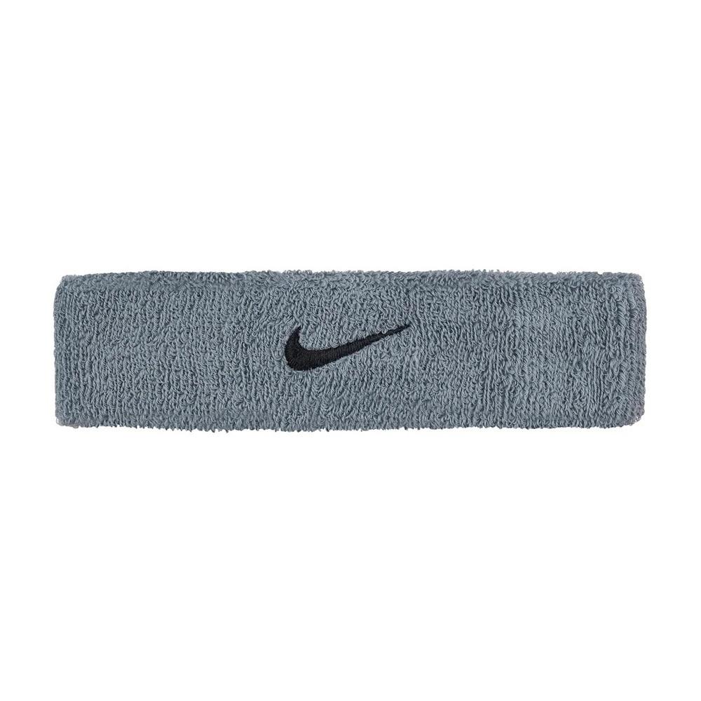 NIKE SWOOSH CLASSIC 頭帶 運動頭帶 止汗髮帶 毛巾布料 吸濕 排汗 乾爽 舒適 多色 黑 白 灰 藍-細節圖7