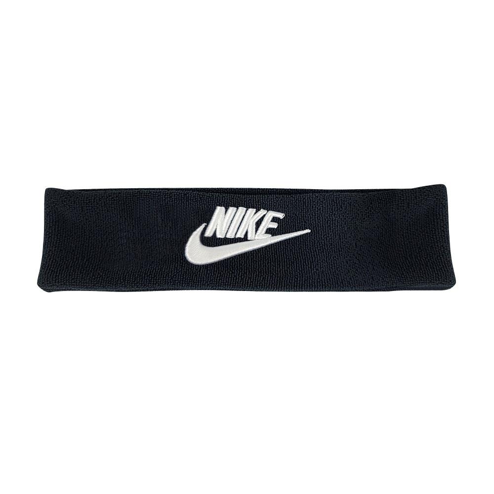 NIKE CLASSIC WIDE TERRY 頭帶 運動頭帶 止汗髮帶 健身 訓練 運動 舒適 貼合 寬幅 白 黑-細節圖2