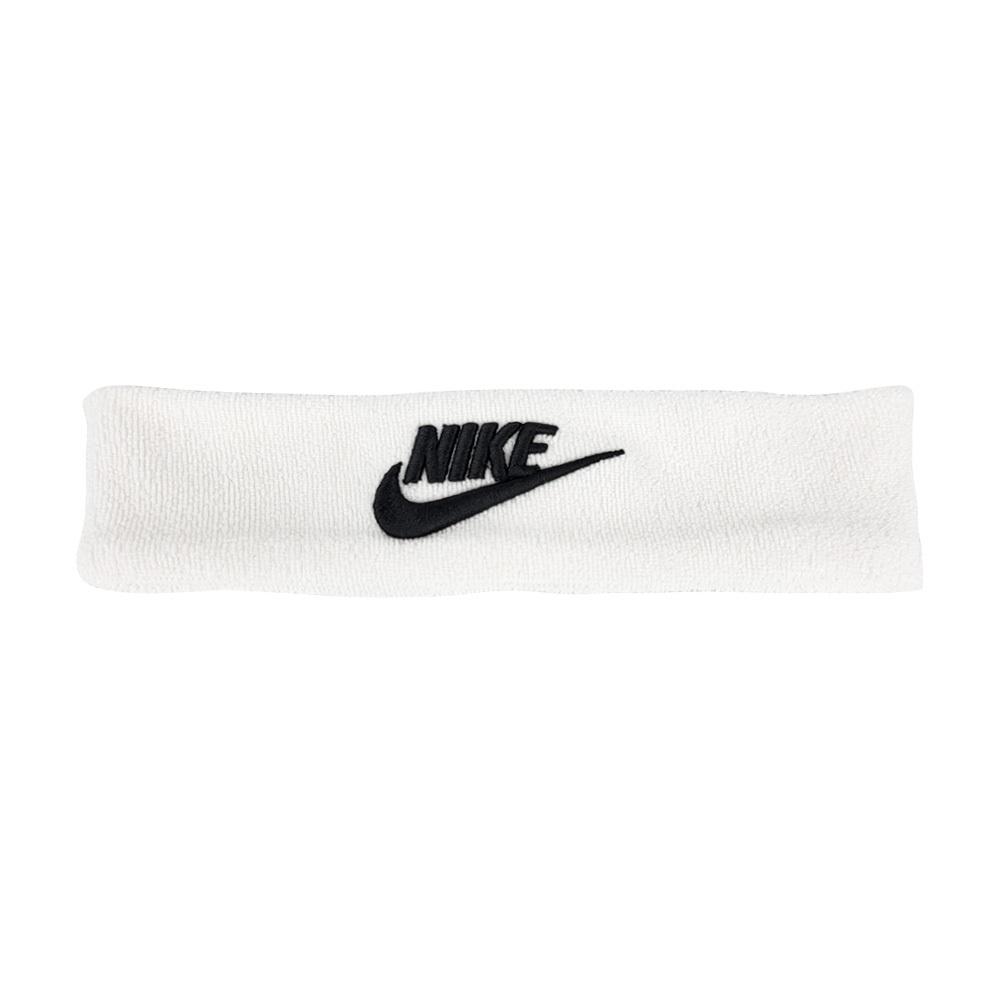 NIKE CLASSIC WIDE TERRY 頭帶 運動頭帶 止汗髮帶 健身 訓練 運動 舒適 貼合 寬幅 白 黑-細節圖4