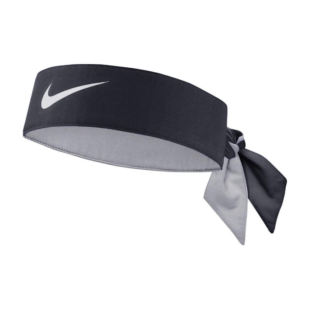NIKE TENNIS頭帶 訓練 戶外 運動 止汗髮帶 費德勒 納達爾 簡約 吸汗 乾爽 透氣 彈性 柔軟 黑 藍 白-細節圖2