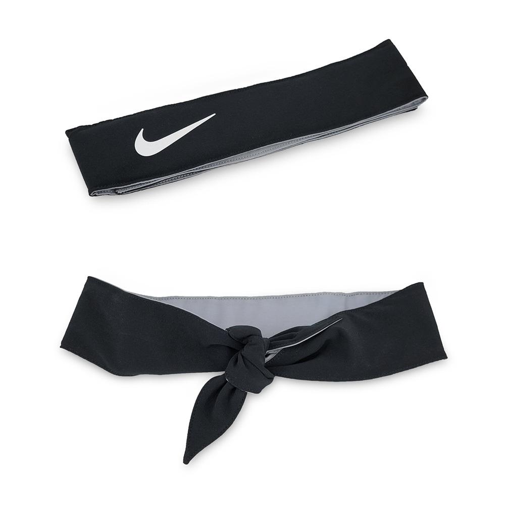 NIKE TENNIS頭帶 訓練 戶外 運動 止汗髮帶 費德勒 納達爾 簡約 吸汗 乾爽 透氣 彈性 柔軟 黑 藍 白-細節圖3