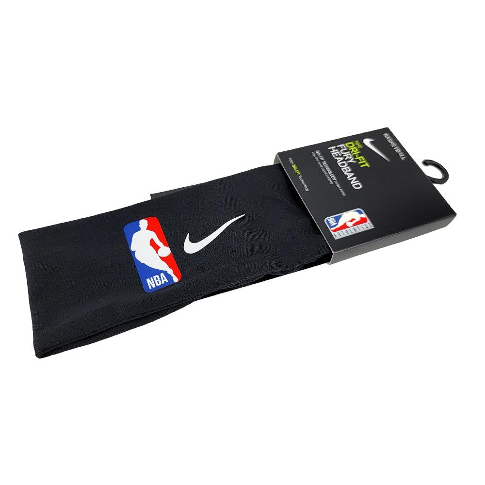 NIKE FURY HEADBAND 2.0 NBA頭帶 止汗髮帶 訓練 戶外運動 吸汗 乾爽 透氣 彈性 防滑 白 黑-細節圖2