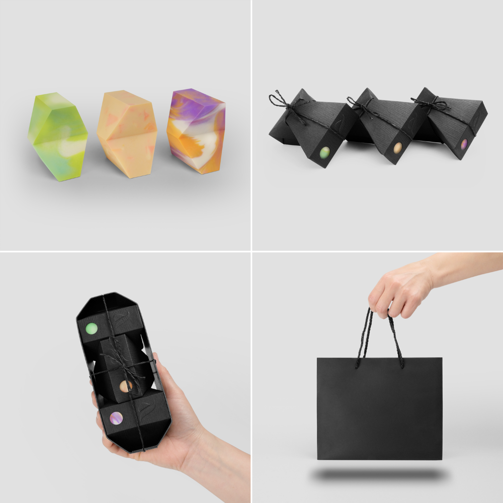 【Aura稜光】冷製手工皂系列三件優惠組【B】-規格圖3