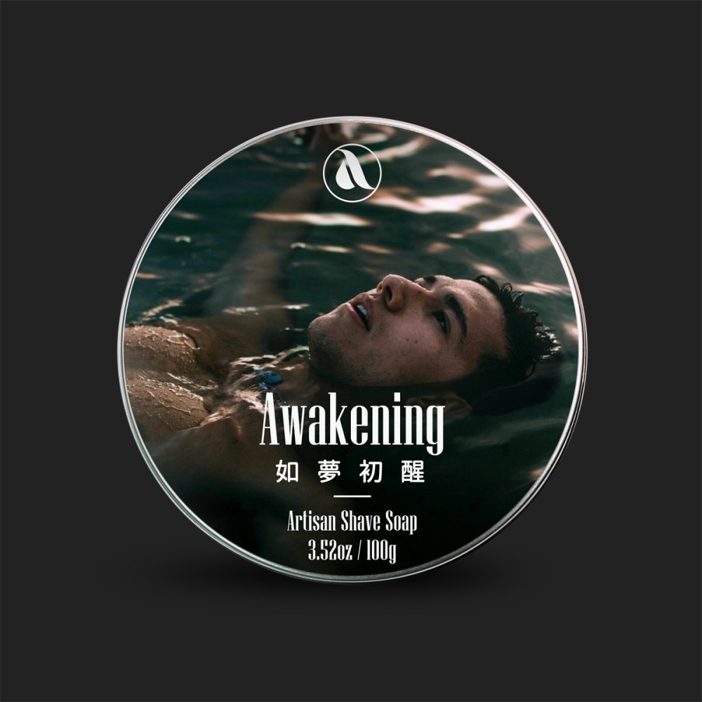 【Aura稜光】Awakening | 如夢初醒 鵝油刮鬍皂-細節圖2