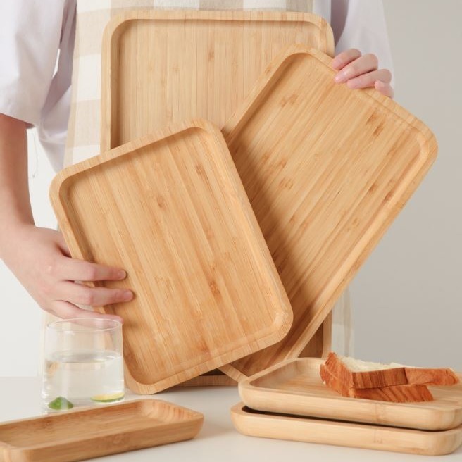 木托盤 竹托盤 木盤 實木托盤 小托盤 餐盤 茶托盤 咖啡托盤-細節圖9