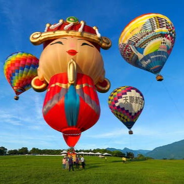 台灣熱氣球嘉年華 2023 官方熱氣球(音樂人氣球)台東 鹿野高台 Hot Air Balloon Taitung-細節圖2