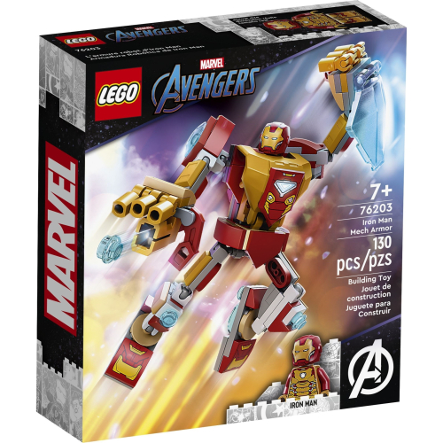 『磚磚專賣』LEGO 76203 鋼鐵人機甲 超級英雄系列 樂高 盒組