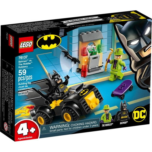 『磚磚專賣』LEGO 76137 蝙蝠俠VS.謎語人搶劫 超級英雄系列 樂高 盒組