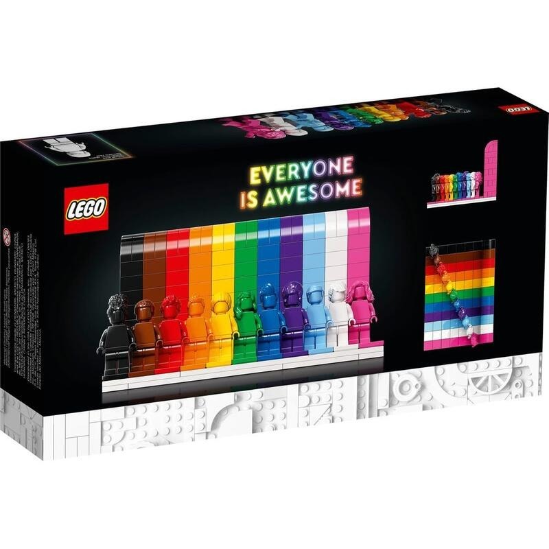『磚磚專賣』LEGO 樂高  40516 彩虹人 Everyone Is Awesome-細節圖2
