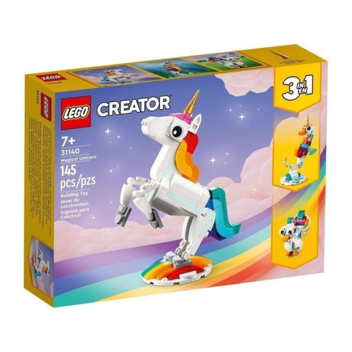 『磚磚專賣』LEGO 樂高 31140 魔幻獨角獸 CREATOR 3in1 創意系列