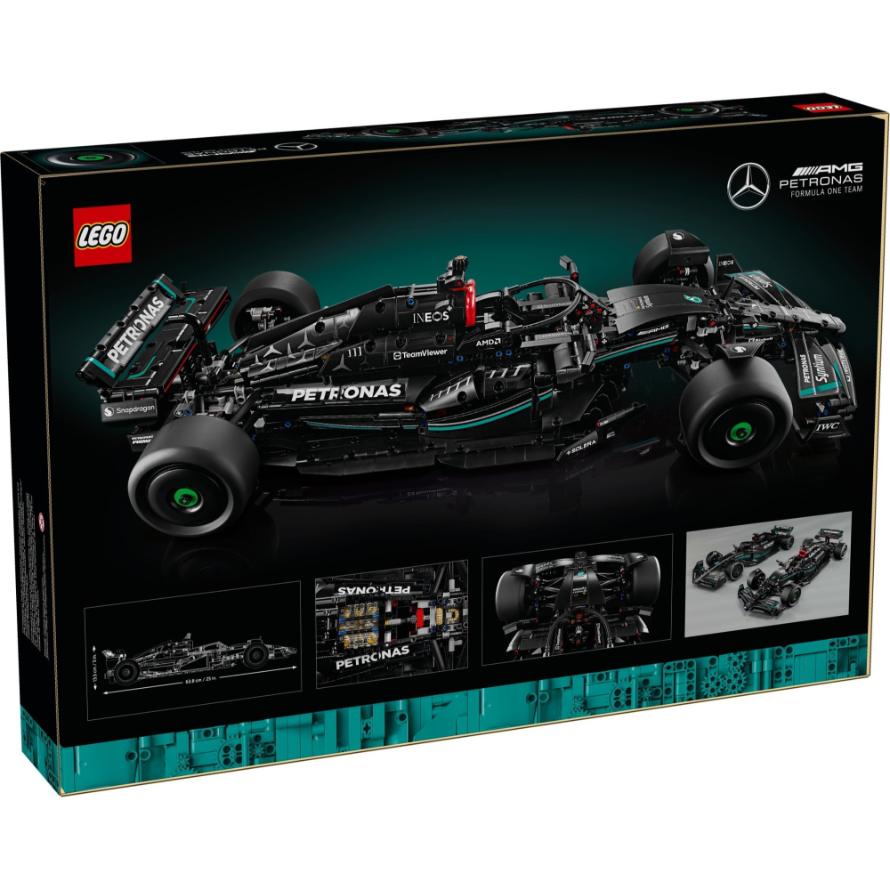 『磚磚專賣』LEGO 42171 Mercedes-AMG F1 W14 E 賓士 賽車 科技系列 樂高 盒組-細節圖2