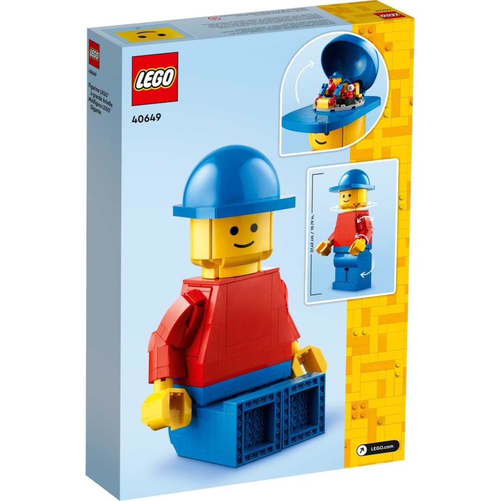 『磚磚專賣』LEGO 樂高 40649 Up-Scaled Minifigure 大人偶 放大版-細節圖2