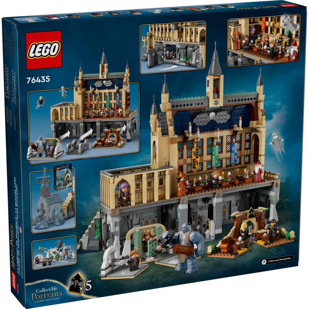 『磚磚專賣』LEGO 76435 霍格華茲城堡：大廳 Harry Potter™ 哈利波特系列 樂高-細節圖2