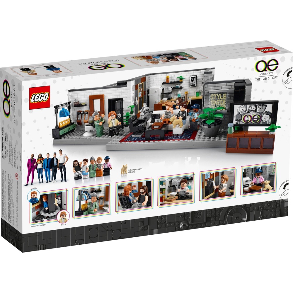 『磚磚專賣』LEGO 10291 Queer Eye - The Fab 5 Loft  酷男的異想世界-細節圖3