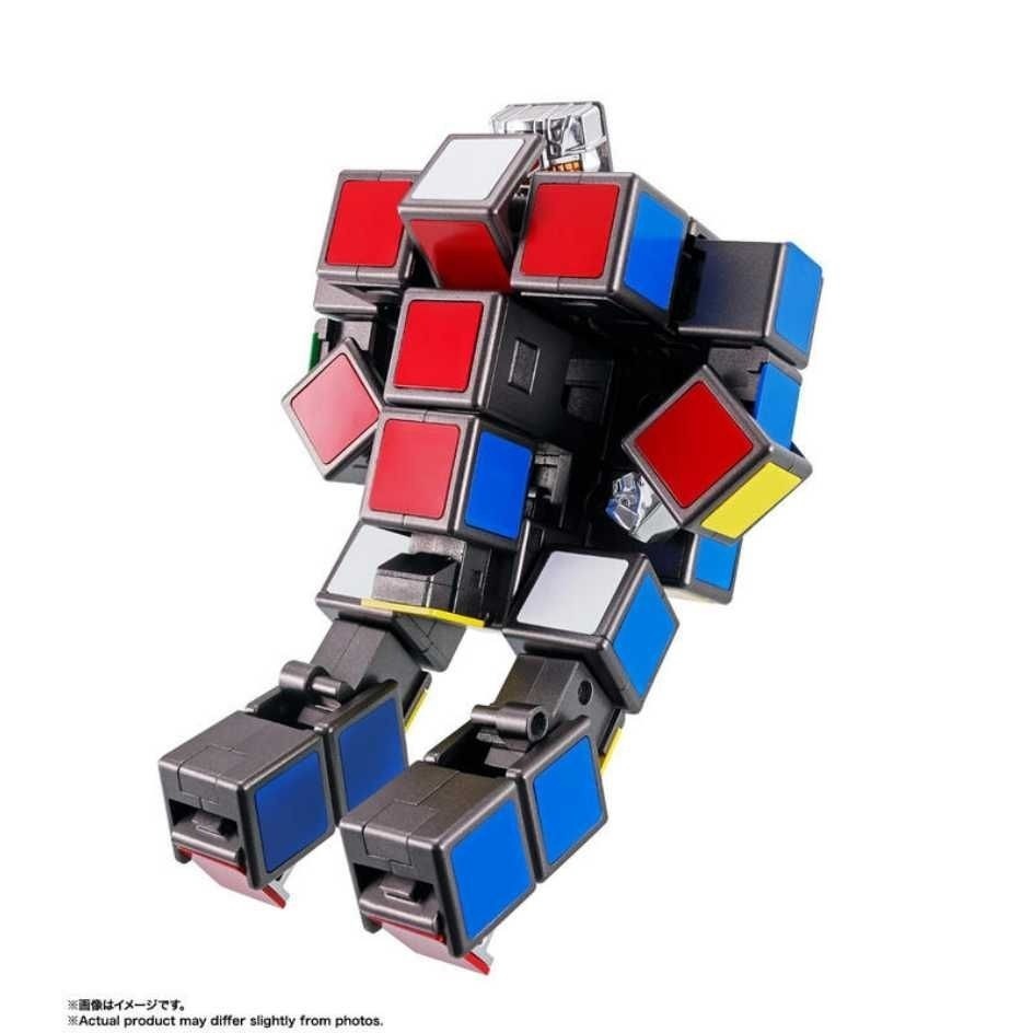 『磚賣玩具』BANDAI 萬代 超合金 魔術方塊機器人 50週年 合金可動完成品-細節圖3