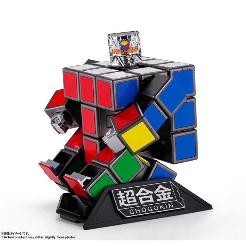 『磚賣玩具』BANDAI 萬代 超合金 魔術方塊機器人 50週年 合金可動完成品-細節圖4