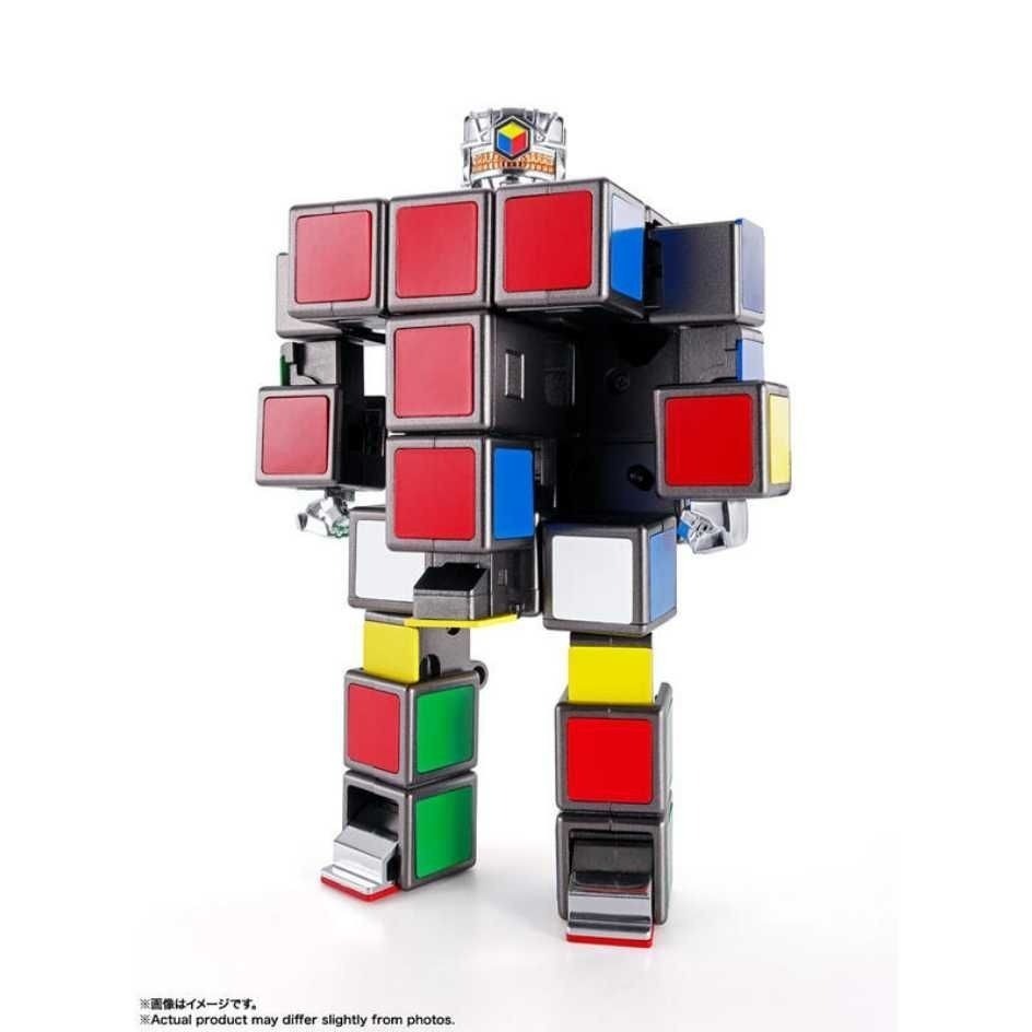『磚賣玩具』BANDAI 萬代 超合金 魔術方塊機器人 50週年 合金可動完成品-細節圖5
