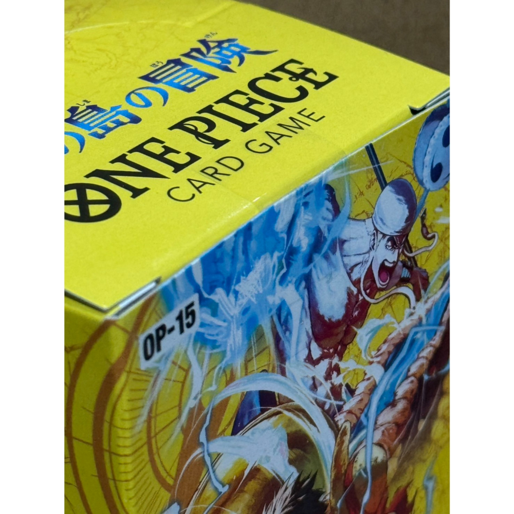 『磚賣玩具』OPCG 航海王 OP-15 神之島的冒險 補充包 卡牌 一盒24包 全新未拆 BANDAI-細節圖3