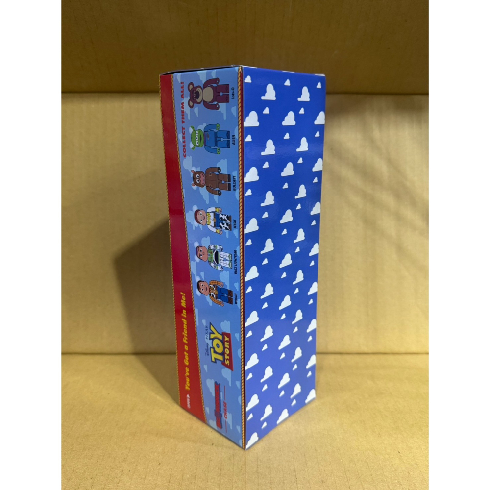 『磚賣玩具』BE@RBRICK CHASE 皮克斯 玩具總動員 庫柏力克熊 中盒12入-細節圖3