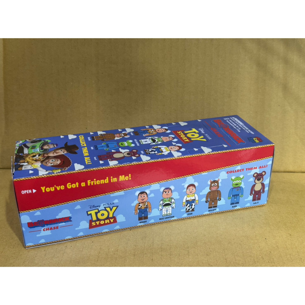 『磚賣玩具』BE@RBRICK CHASE 皮克斯 玩具總動員 庫柏力克熊 中盒12入-細節圖4