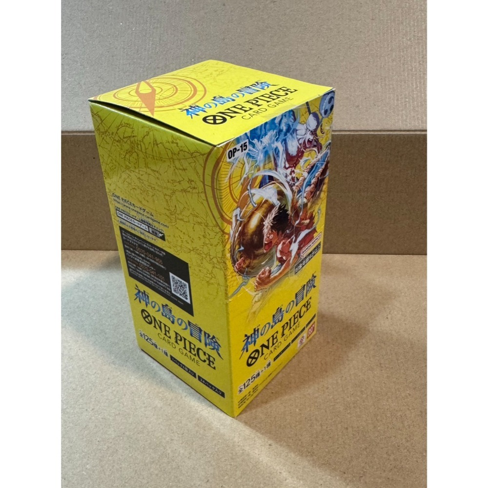 『磚賣玩具』OPCG 航海王 OP-15 神之島的冒險 補充包 卡牌 一盒24包 全新未拆 BANDAI-細節圖2