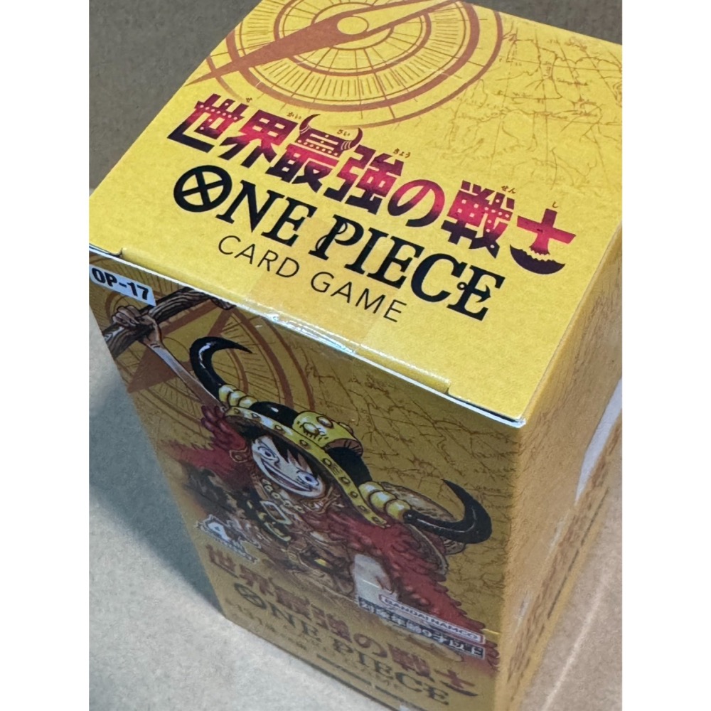 『磚賣玩具』OPCG 航海王 OP-17 世界最強の戰士 4週年卡盒 補充包 卡牌 一盒24包 全新未拆 BANDAI-細節圖2