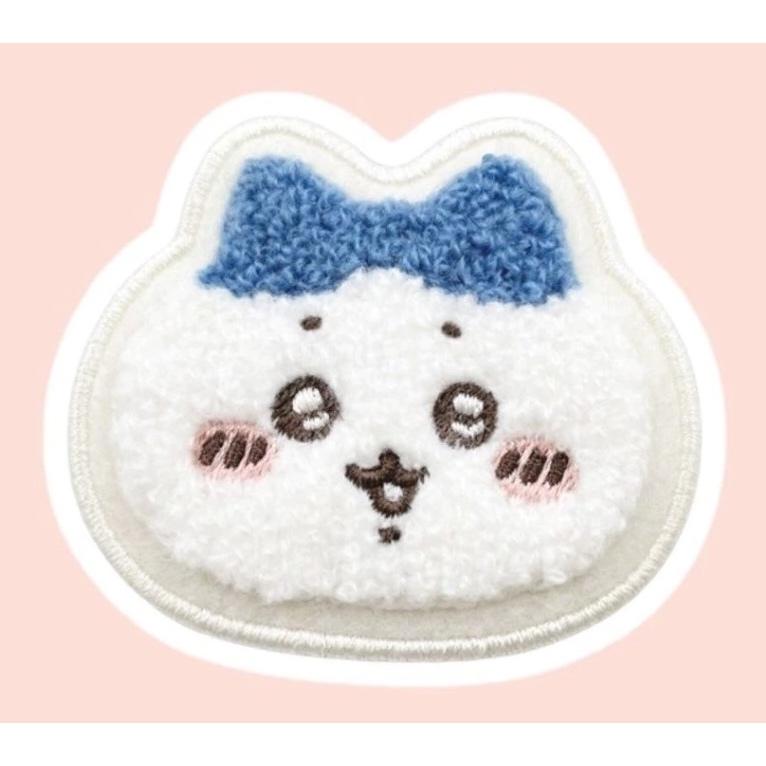 🎁販子小舖🎁 現貨 日本正版 chiikawa 吉伊卡哇 刺繡徽章 毛絨 別針 毛茸茸胸章 兔兔 小八 烏薩奇 獅薩-細節圖3