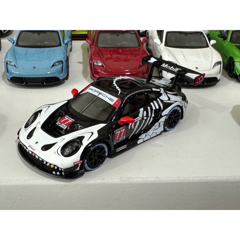 全新現貨Mini gt 1143 Porsche 911 GT3 R #77 AO Racing 2025-細節圖2