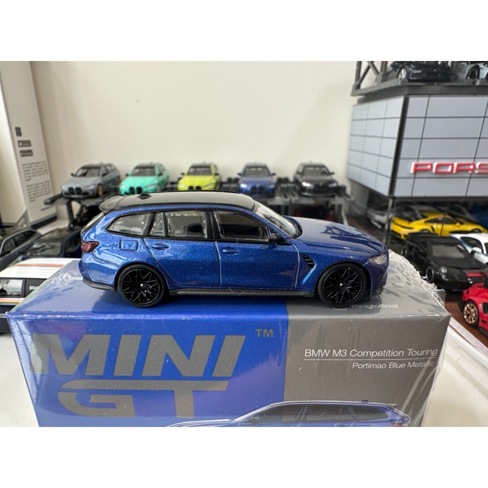 MINI GT 1090 BMW M3 Competition Touring 拆擺品 台灣公司貨-細節圖2