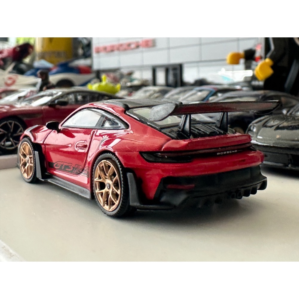 全新現貨未拆封 Mini GT 1060 Porsche 911 Weissach 吊卡版 台灣代理版-細節圖2