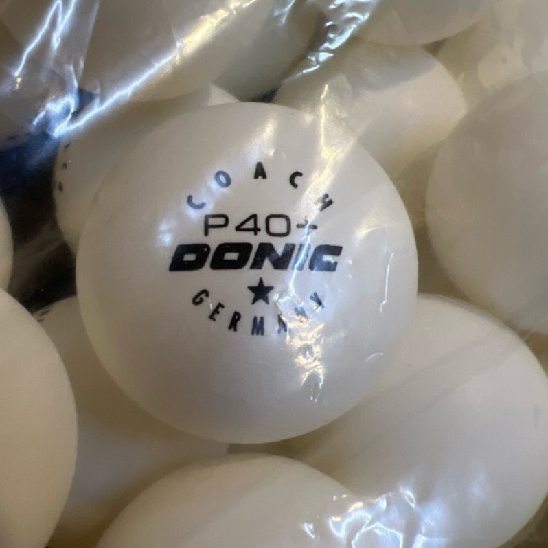 《將拼桌球運動空間》（有統編）DONIC  P40+ 一星練習球 #桌球 #乒乓球-細節圖2