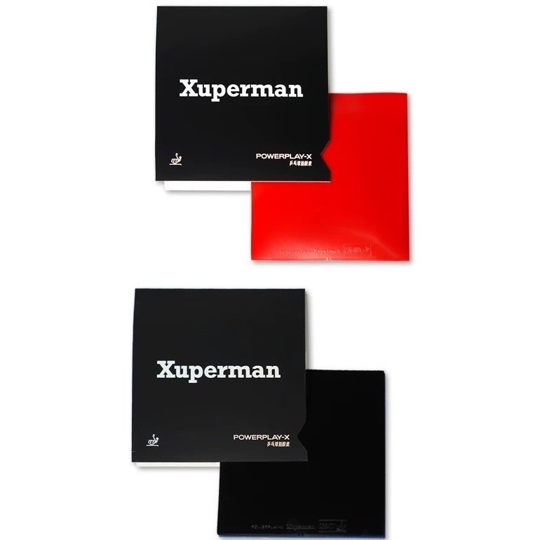 【將拼桌球運動空間】Xuperman — 許昕比賽同款正反手膠皮黏性藍海綿澀性蛋糕海綿 #原廠公司貨-細節圖5