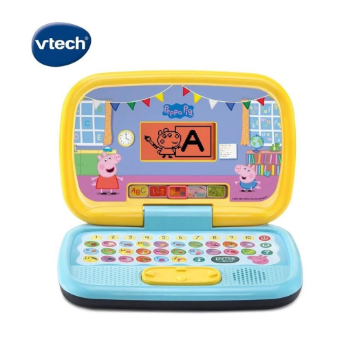 24個月以上適用【英國 Vtech】粉紅豬小妹-互動學習小筆電