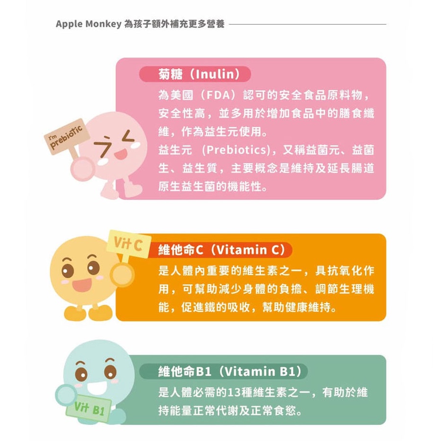【Apple Monkey】愛啵寶寶 10m+ 優格糙米 牙牙餅 綜合莓果 (32g/盒)-細節圖4