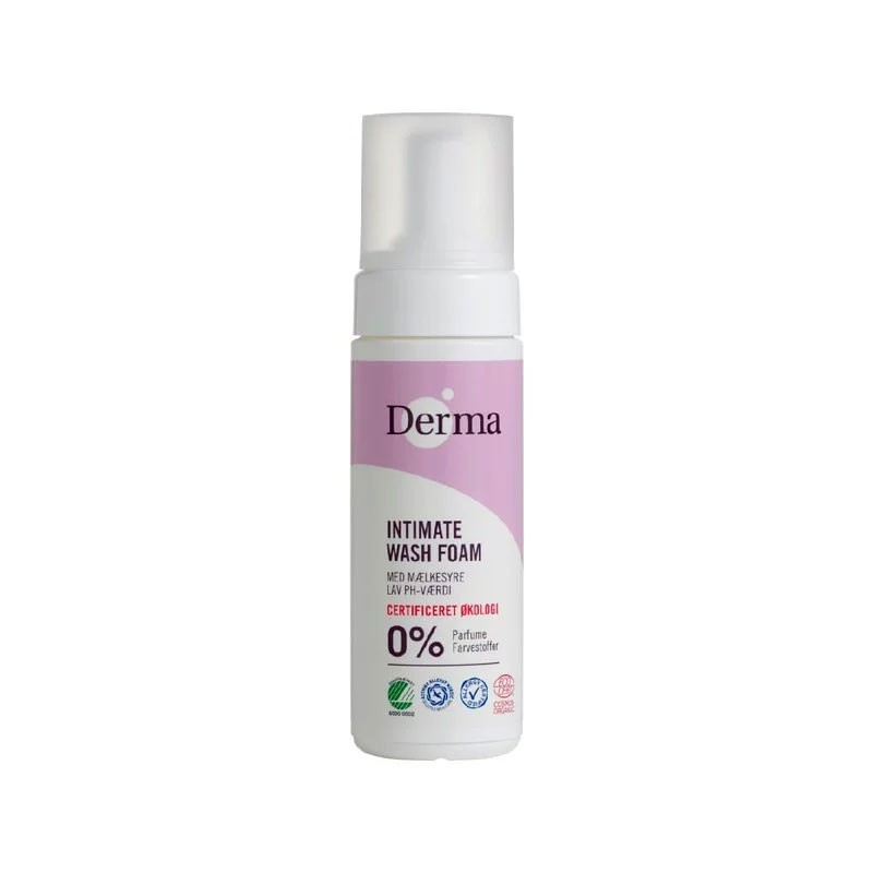 【丹麥 Derma】女性私密潔淨慕斯 150ml