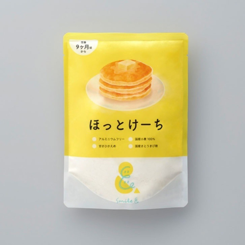 *也可加豆漿調喔~ (9個月以上適用) 寶寶鬆餅 100g 日本製 SOOOOO S. 寶寶鬆餅粉 100g 副食點心