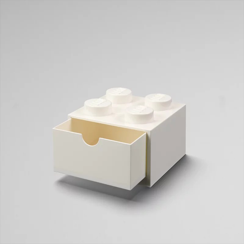 【多色可選】【Room Copenhagen】樂高 LEGO 桌上型四凸抽屜收納箱