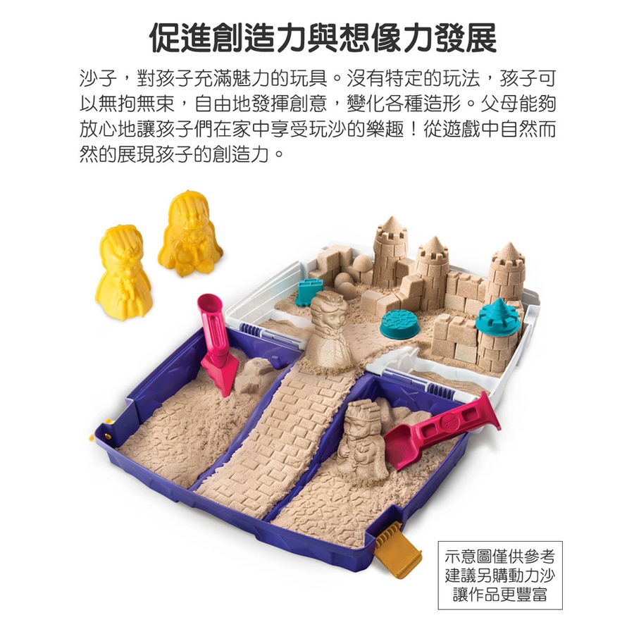 瑞典 Kinetic Sand 動力沙 - 沙堡攜帶遊玩組-細節圖5