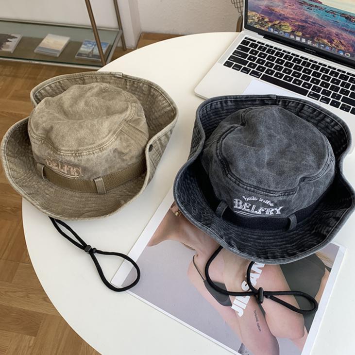 兩種造型！超可愛💖  遮陽登山必備款🤠  西部牛仔水洗漁夫帽（3色）頭飾 飾品 配件 帽子 情侶款 特價 牛仔帽 造型-細節圖7
