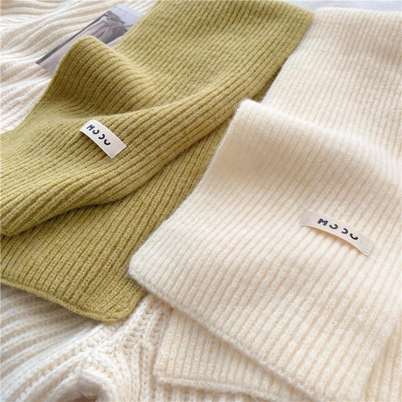 多件優惠🎁  聖誕送禮超推🎄  超級軟綿☁️  雲朵棉花糖針織圍巾（12色）包色包起來！-細節圖2