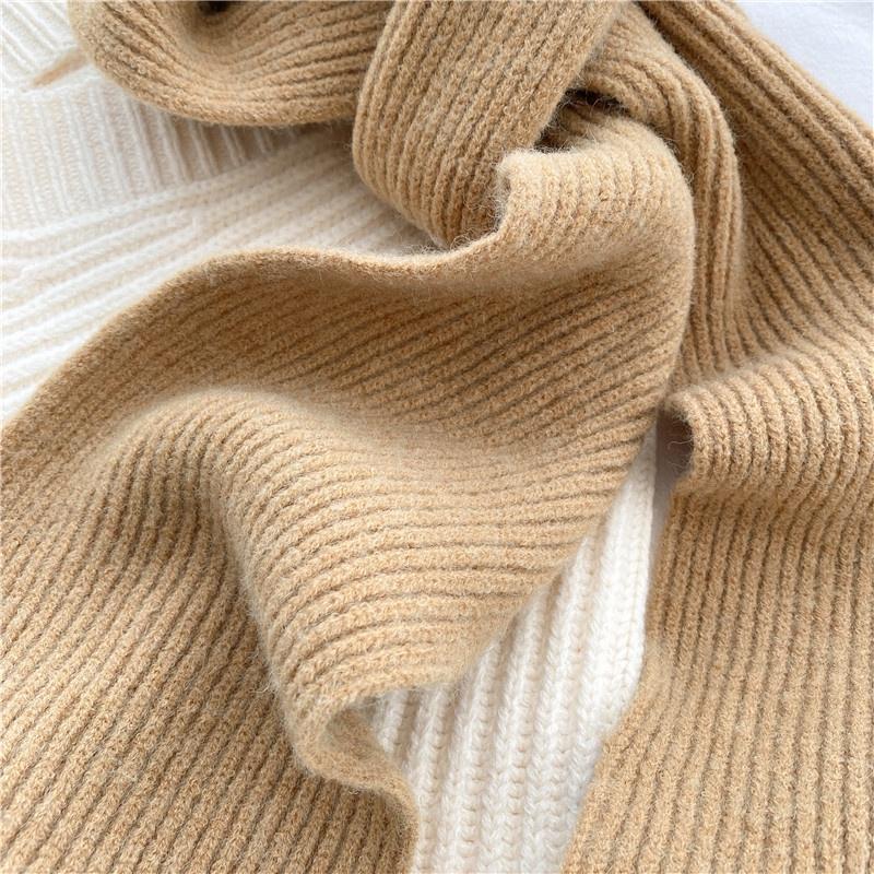 多件優惠🎁  聖誕送禮超推🎄  超級軟綿☁️  雲朵棉花糖針織圍巾（12色）包色包起來！-細節圖3