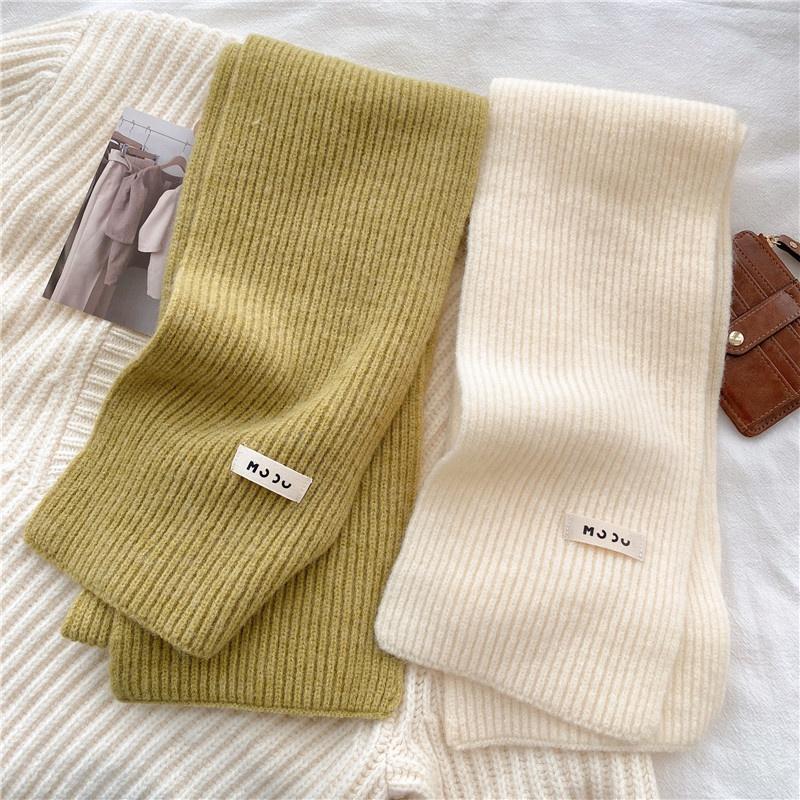 多件優惠🎁  聖誕送禮超推🎄  超級軟綿☁️  雲朵棉花糖針織圍巾（12色）包色包起來！-細節圖8