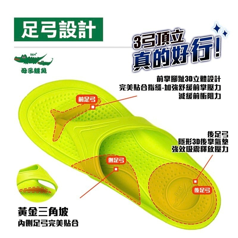 環保永續甜甜甘蔗鞋-（BN523）男女款【母子鱷魚專賣店-桃園八德旗艦店】-細節圖2