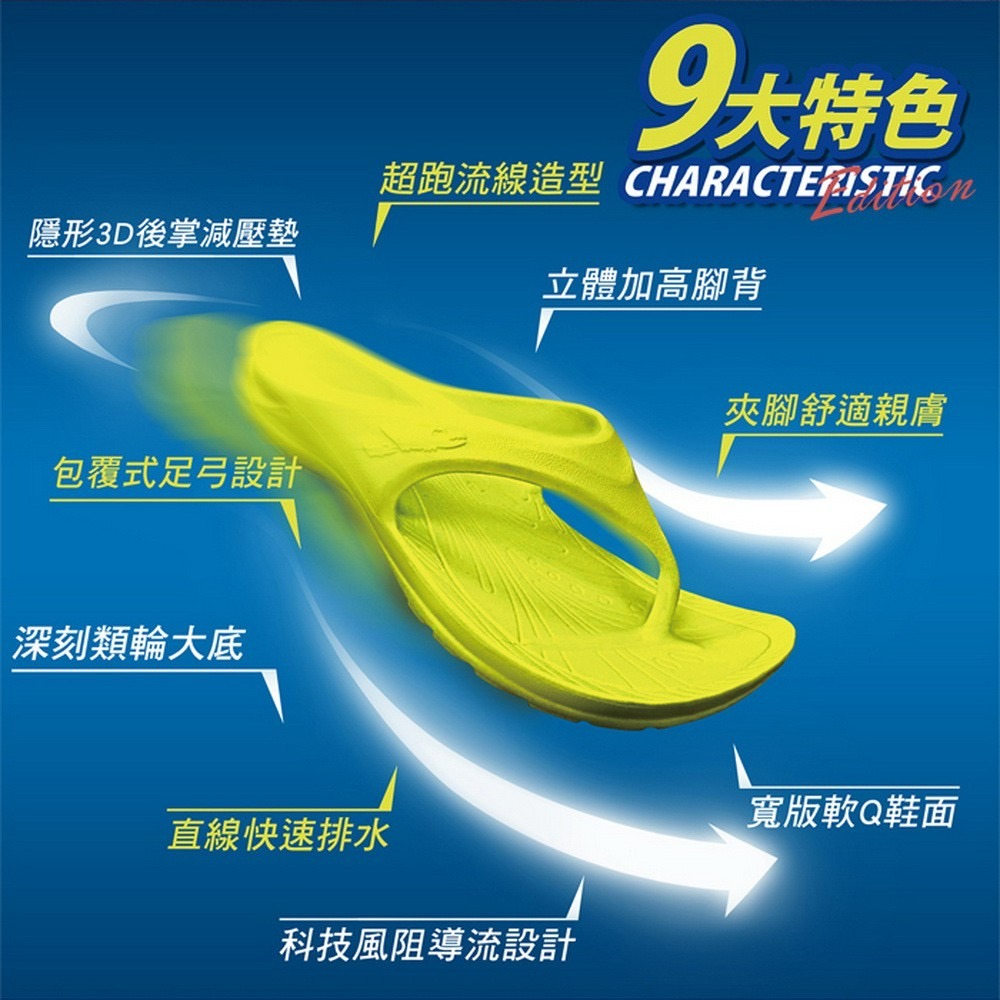 大碼-超跑y拖三代進階(BN 68)男女親子鞋-母子鱷魚桃園八德旗艦店-細節圖2